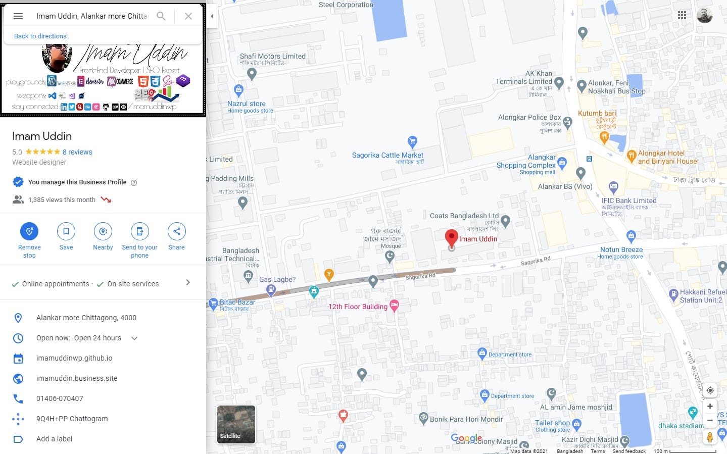 Local SEO Expert In Bangladesh, imamuddinwp; Imam Uddin