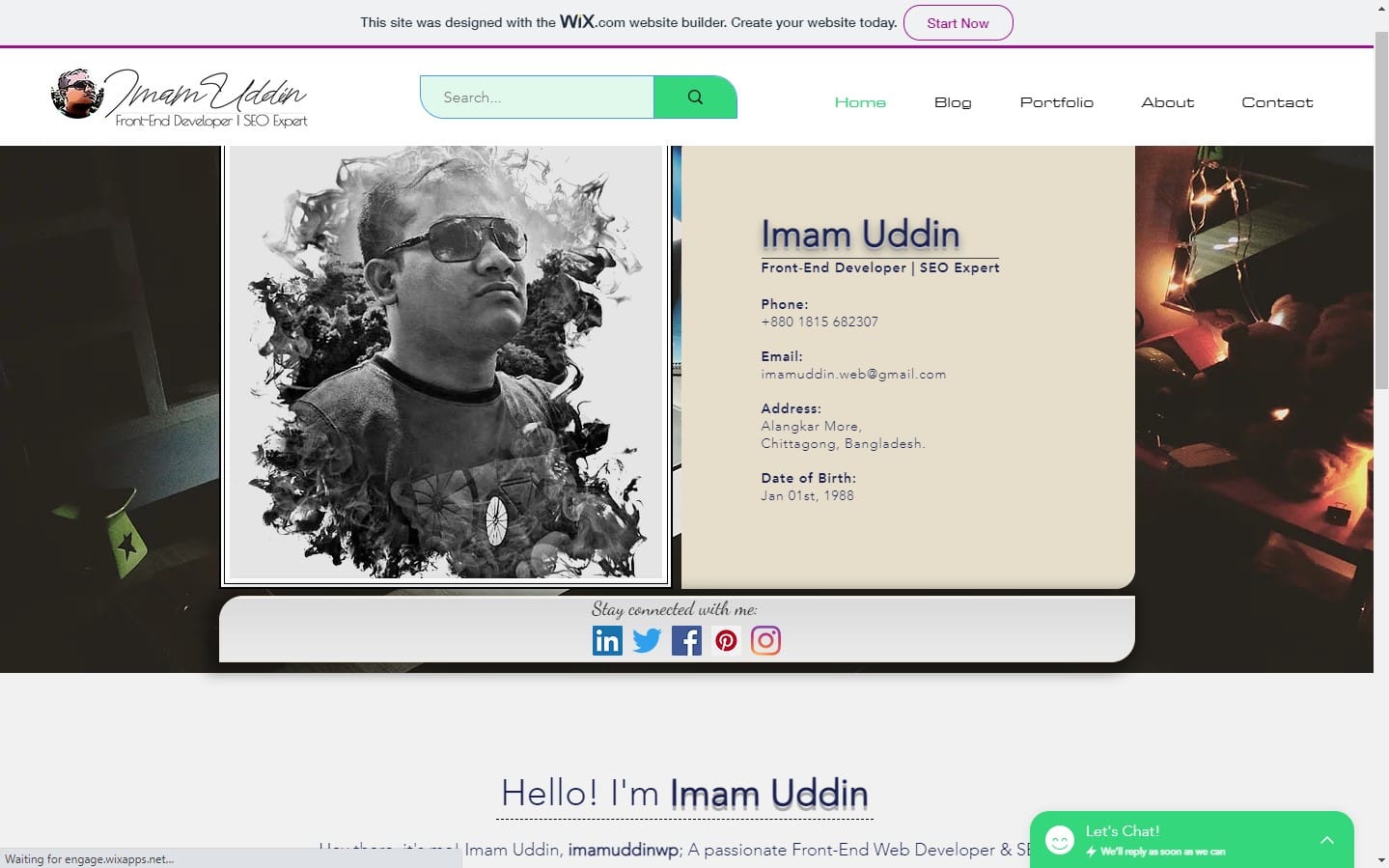 WiX Portfolio, Design & Redesign with WiX, imamuddinwp 